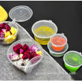 China Disposable Clear Sauce Cups Manufactory